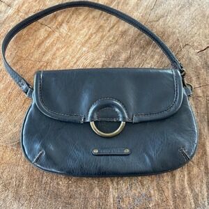 Black Bagette Shoulder Bag Harness‎